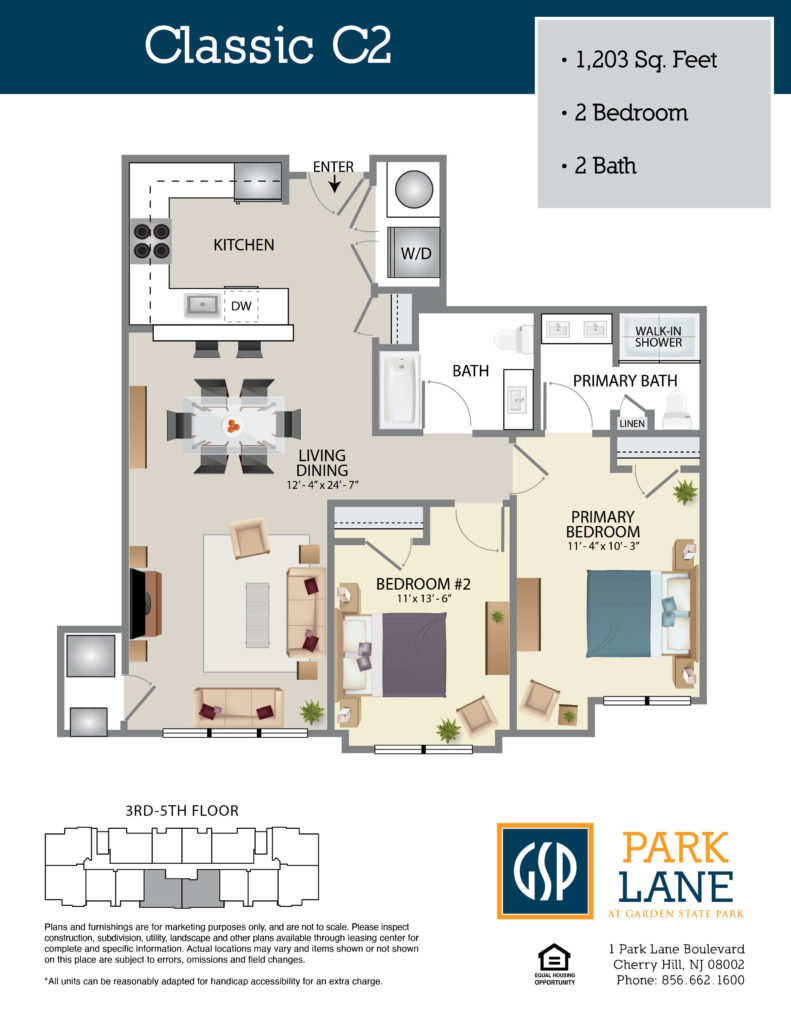 Floorplan for Classic C2