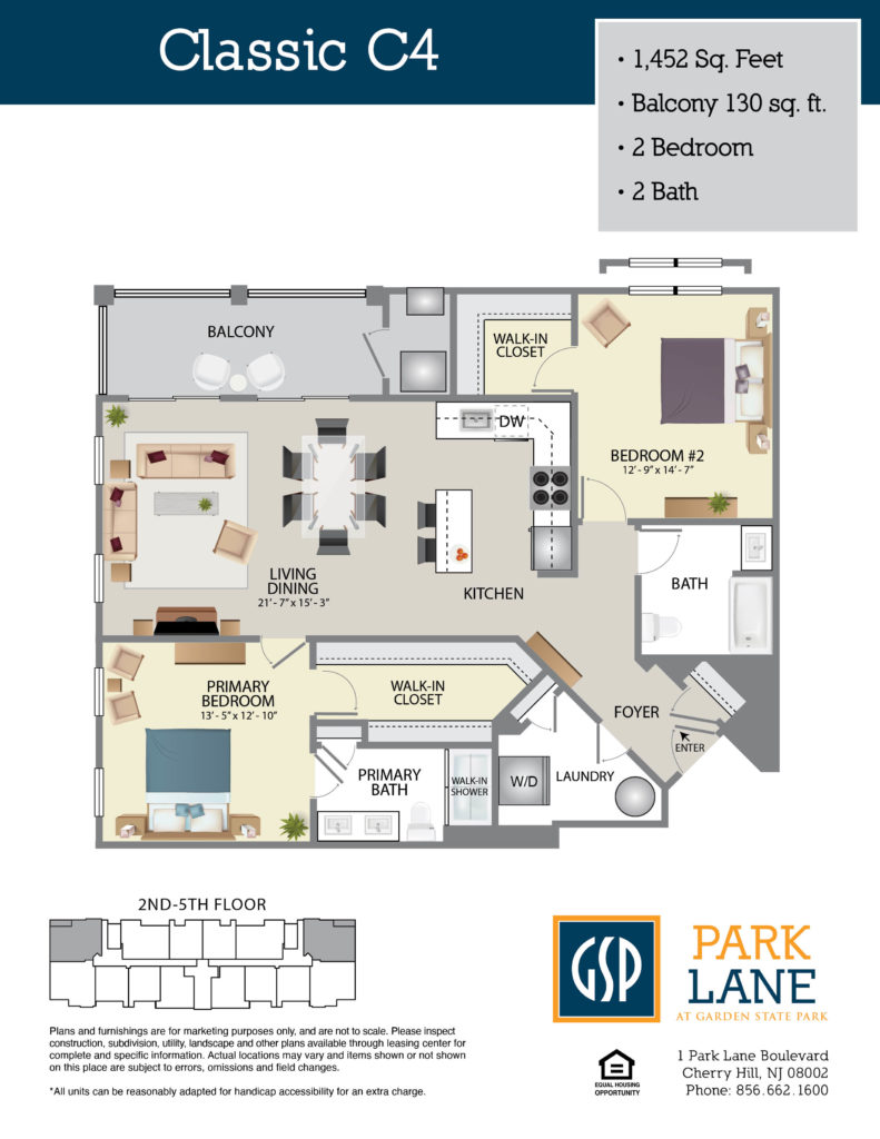 Floorplan for Classic C4