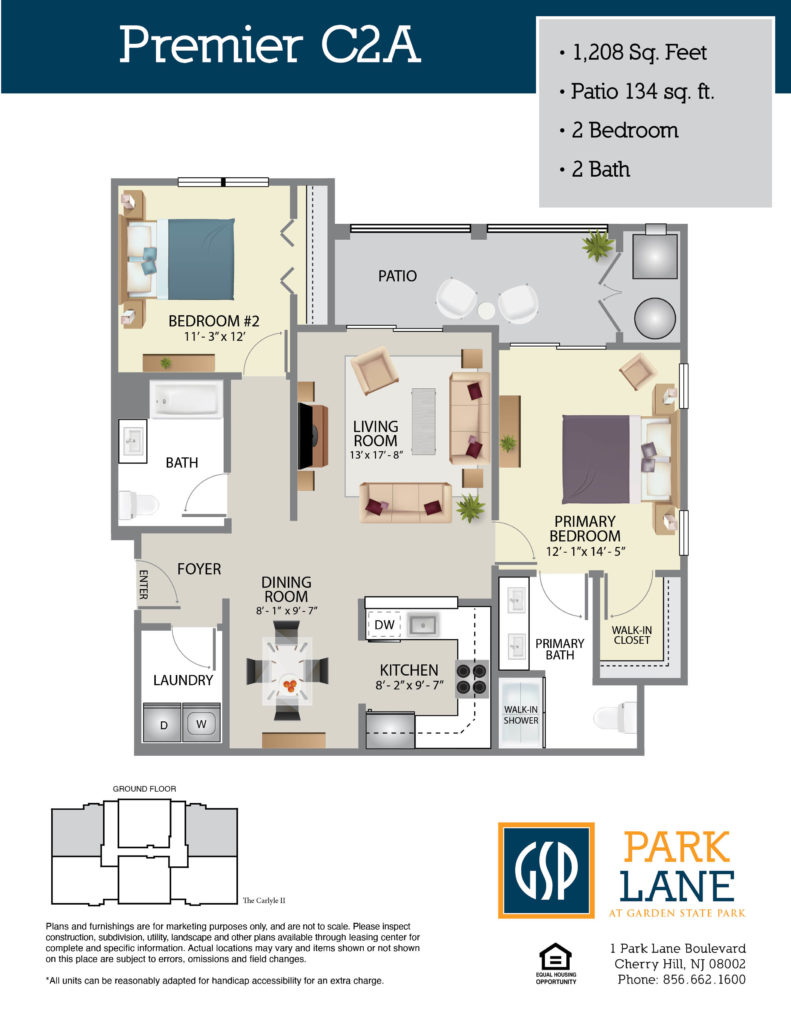 Floorplan for Premier C2A