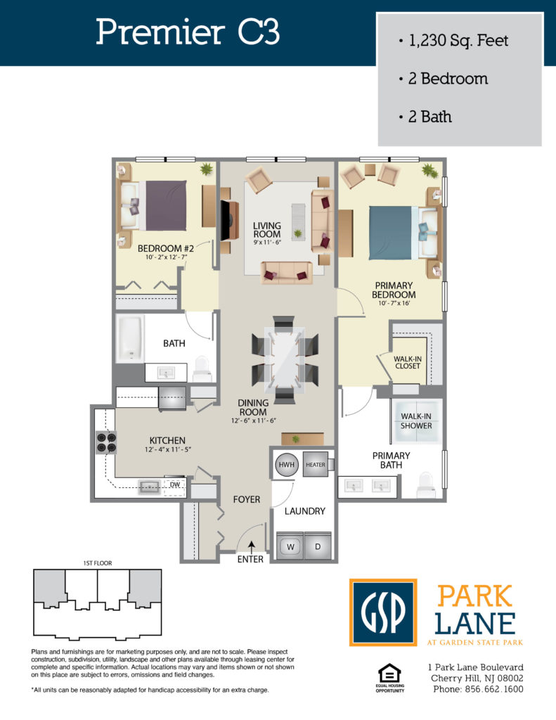 Floorplan for Premier C3