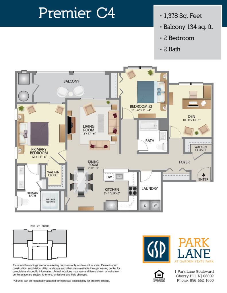 Floorplan for Premier C4